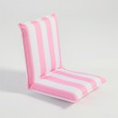 Marlowe-Pink-Stripe-Foam-Reclining-Beach-Lounger-by-Pillow-Talk Sale