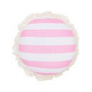 Marlowe-Stripe-Bright-Pink-White-Beach-Pillow-by-Pillow-Talk Sale