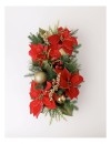 Heirloom-Poinsettia-and-Berries-Foliage-Arrangement-in-Red Sale