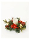 Heirloom-Poinsettia-Faux-Berries-Leaves-and-Bauble-Hurricane-in-RedGold Sale