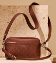 Calvin-Klein-Must-Convertible-Monogram-Camera-Bag-in-Chocolate-Monogram Sale