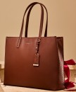 Calvin-Klein-Must-Medium-Shopper-Tote-in-Chocolate-Monogram Sale