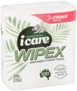 icare-Wipex-100-Recycled-Paper-Towel-3-Ply-2-Pack Sale