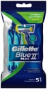 Gillette-Blue-II-Plus-Disposable-Razors-5-Pack Sale