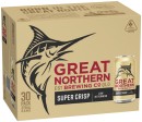 Great-Northern-Super-Crisp-30-Can-Block Sale