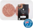 Coles-Finest-Australian-No-Added-Hormones-Beef-Brisket-Burgers-600g Sale