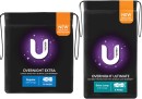 U-By-Kotex-Overnight-Extra-Pads-10-Pack-or-Ultimate-6-Pack-with-Wings Sale