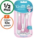 Gillette-Venus-Sensitive-Disposable-Razors-Pk-3 Sale