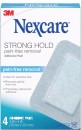 Nexcare-Strong-Hold-Pain-Free-Removal-Adhesive-Pads-76mm-x-101mm-4-Pack Sale