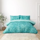 Emerald-Hill-Blue-Palm-Quilted-Quilt-Cover-Set Sale