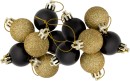 Jolly-Joy-Black-Gold-Mini-Bauble-30-Pack Sale