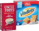 Uncle-Tobys-Rolled-Oats-or-VitaBrits-1kg-Selected-Varieties Sale