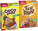 Kelloggs-Coco-Pops-375g-Just-Right-460g-or-Froot-Loops-Cereal-285g Sale