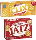 Arnotts-Jatz-or-Clix-Crackers-225g-250g Sale