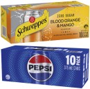 Pepsi-Solo-or-Schweppes-Soft-Drink-or-Schweppes-Infused-Sparkling-Water-10x375mL Sale