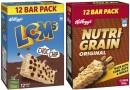 Kelloggs-Nutri-Grain-or-LCMs-12-Pack-240g-264g Sale