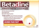 Betadine-Anaesthetic-Honey-Lemon-16-Lozenges Sale