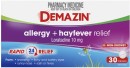 Demazin-Allergy-Hayfever-Relief-30-Tablets Sale