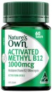 Natures-Own-Activated-Methyl-B12-1000mcg-60-Tablets Sale