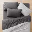 Milano-Linen-Sheet-Set-Granite Sale