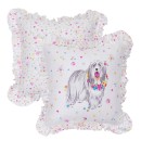 Kids-Summer-Dogs-Square-Cushion-by-Pillow-Talk Sale