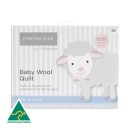 Merino-Mini-350gsm-Washable-Wool-Cot-Quilt-by-Woolstar Sale