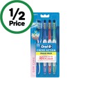 Oral-B-Cross-Action-Toothbrush-Pk-4 Sale