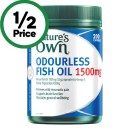 Natures-Own-Odourless-Fish-Oil-1500mg-Pk-200 Sale