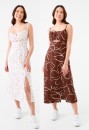 Sleeveless-Front-Cut-Out-Midi-Dress Sale