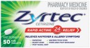 Zyrtec-Hayfever-Allergy-Relief-50-Mini-Tablets Sale