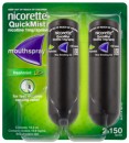 Nicorette-QuickMist-Mouthspray-Freshmint-Duo-Pack-2-x-150-Sprays Sale