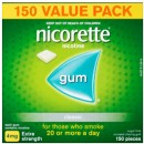 Nicorette-Gum-4mg-Extra-Strength-Classic-150-Pieces Sale