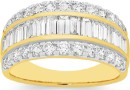 Alora-10ct-Gold-2-Carats-TW-Lab-Grown-Diamond-Three-Row-Dress-Band Sale