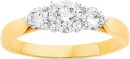 18ct-Gold-Diamond-Trilogy-Ring Sale