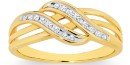 9ct-Gold-Diamond-Double-Crossover-Ring Sale