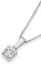 9ct-White-Gold-Diamond-Solitaire-Pendant Sale