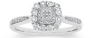 9ct-White-Gold-Diamond-Cushion-Cluster-Ring Sale