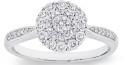 9ct-White-Gold-Diamond-Round-Cluster-Ring Sale