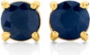 9ct-Gold-Natural-Sapphire-Stud-Earrings Sale