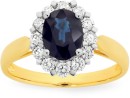 9ct-Gold-Natural-Sapphire-50ct-Diamond-Ring Sale