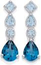 9ct-White-Gold-London-Sky-Blue-Topaz-Earrings Sale