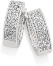 Sterling-Silver-5x16-Pave-Cubic-Zirconia-Wide-Huggies Sale