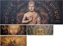 NEW-Canvas-Print-Assorted-Buddah Sale