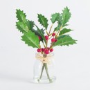 Christmas-Holly-Bouquet-in-Glass-Jar-by-Habitat Sale