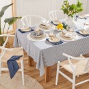 Catania-Stripe-Navy-Table-Linen-Range-by-Habitat Sale