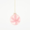 Flora-Glass-Light-Pink-Christmas-Decoration-by-Habitat Sale