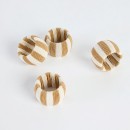 Carnival-Stripe-Gold-Napkin-Ring-4-Pack-by-Habitat Sale