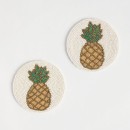 Pineapple-Beaded-Coaster-2-Pack-by-Habitat Sale