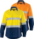 ELEVEN-AEROCOOL-Hi-Vis-Spliced-LS-Shirt-with-Perforated-3M-Tape Sale