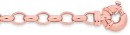 9ct-Rose-Gold-19cm-Solid-Belcher-Bolt-Ring-Bracelet Sale